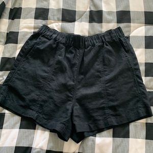 Madewell Linen-Blend Easy Pull-On Shorts